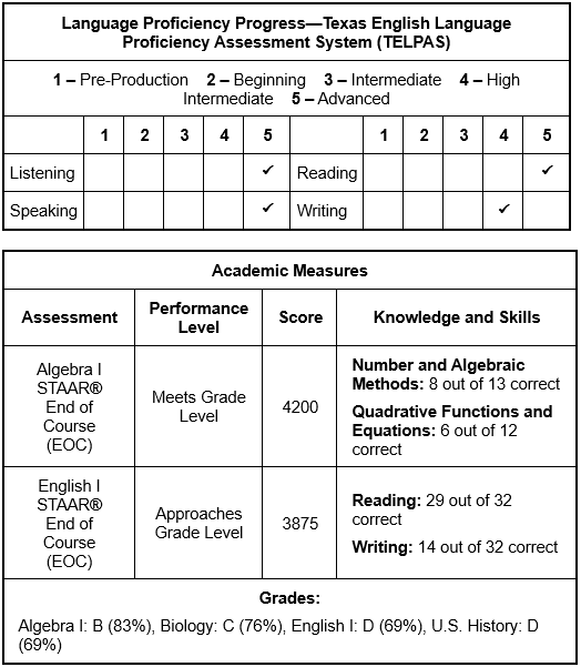 student assessment portfolio